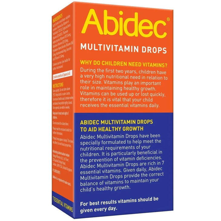Abidec Multivitamins Drops for Babies & Children 25ml