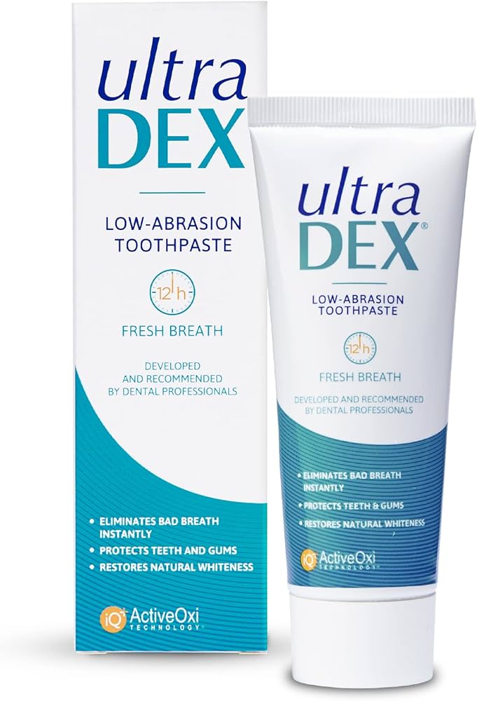 UltraDEX Low-Abrasion Toothpaste 75ml – Fresh Breath Protection