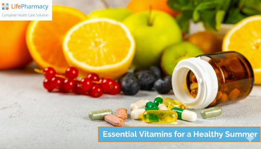 ☀️ Essential Vitamins for a Healthy Summer – UK Guide from Your Online Pharmacy