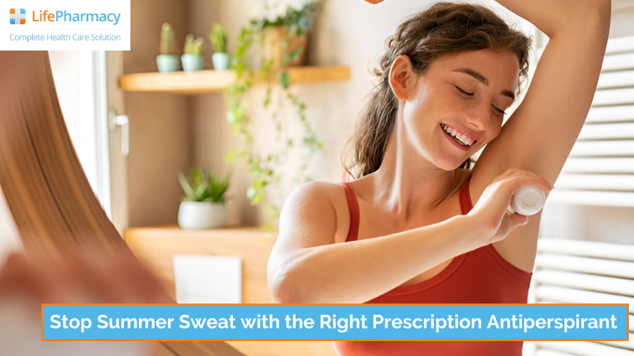 Stop Sweat Stop Summer Sweat: Best Prescription Antiperspirants UK – Life Pharmacy ...