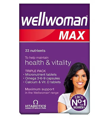 Vitabiotics Wellwoman Max – 84 Tablets & Capsules