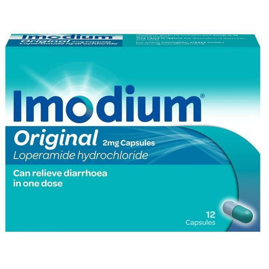 Imodium Original Capsules – 12 Capsules