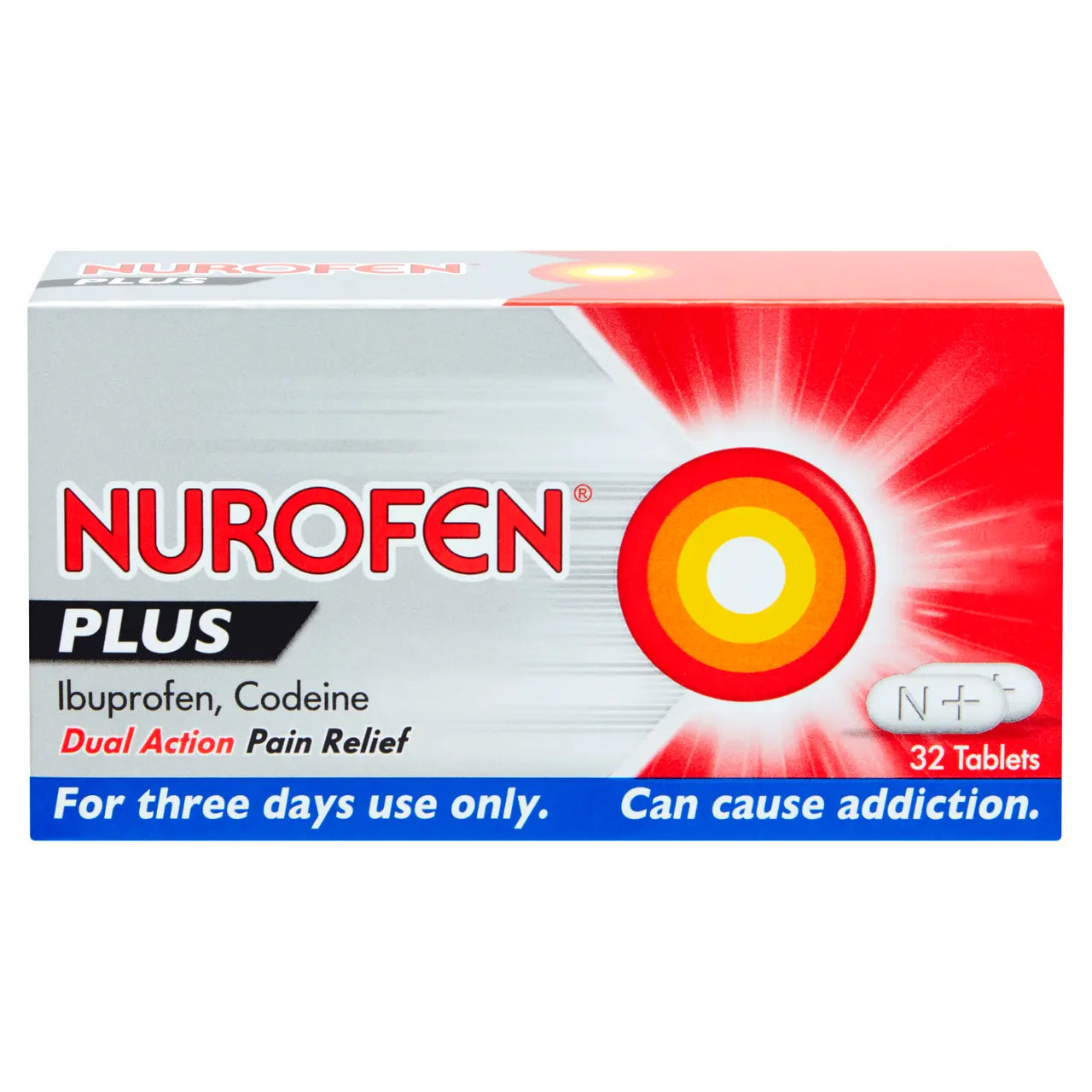 Nurofen Plus 200mg Tablets - 32 Tablets
