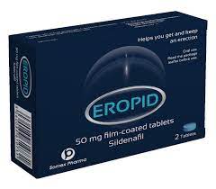 Eropid 50mg Sildenafil Tablets