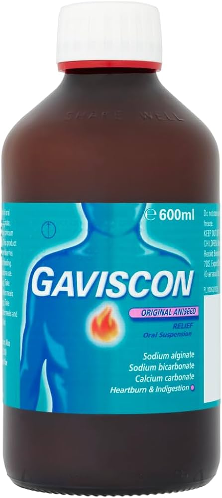 Gaviscon Original Aniseed Liquid – 600ml