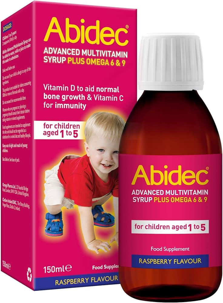 Abidec Multivitamins Syrup with Omega 6 & 9 – 150ml