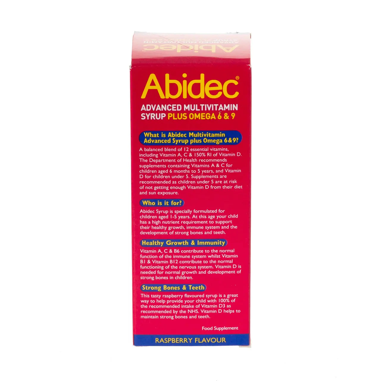 Abidec Multivitamins Syrup with Omega 6 & 9 – 150ml