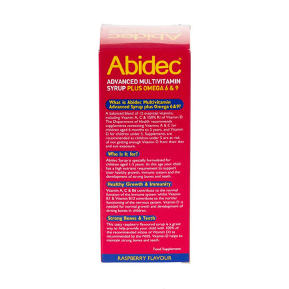 Abidec Multivitamins Syrup with Omega 6 & 9 – 150ml