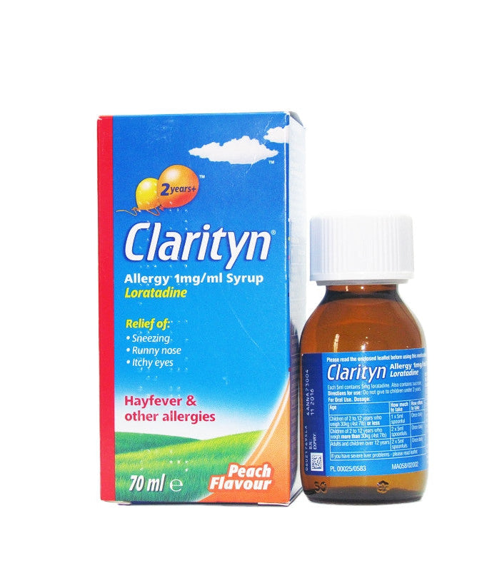 Clarityn Allergy Syrup 70ml