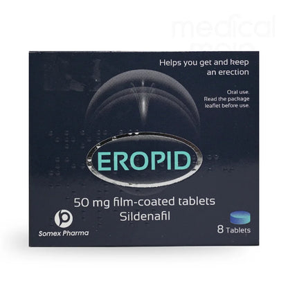 Eropid 50mg Sildenafil Tablets