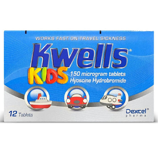 Kwells Travel Sickness for Kids – 12 Tablets