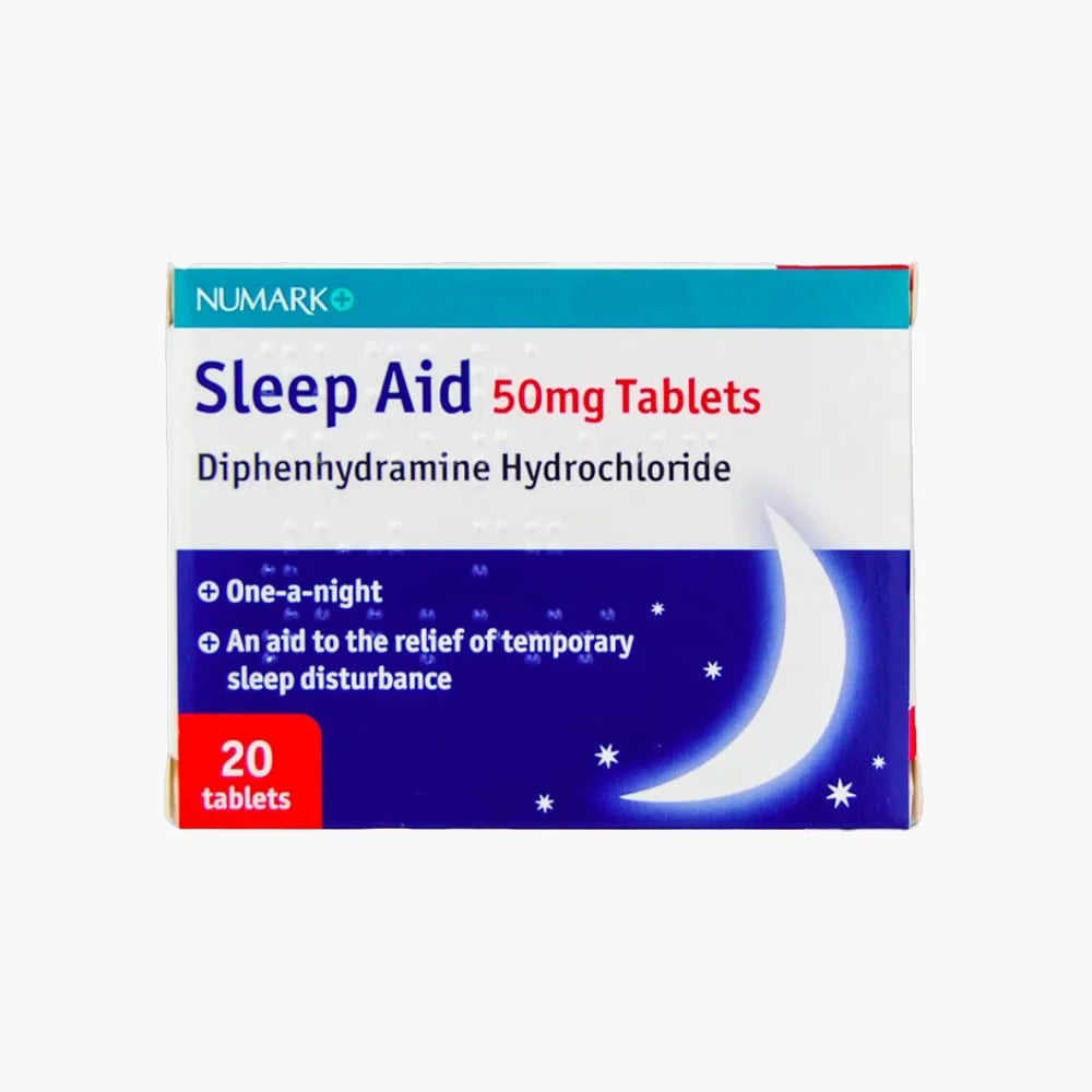 Numark Night Time Sleep Aid 50mg Tablets