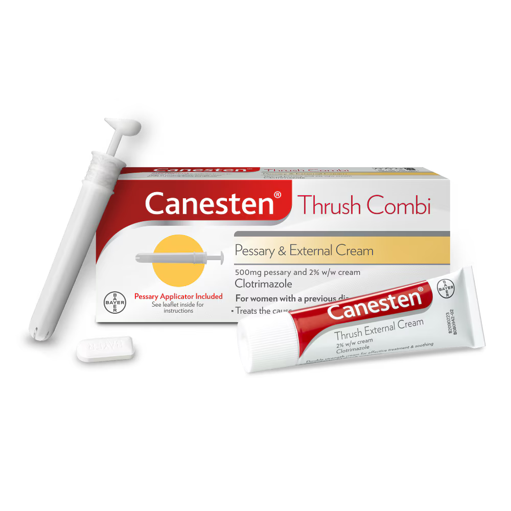 Canesten Thrush Combi Pessary (Soft Gel) & External Cream 10g