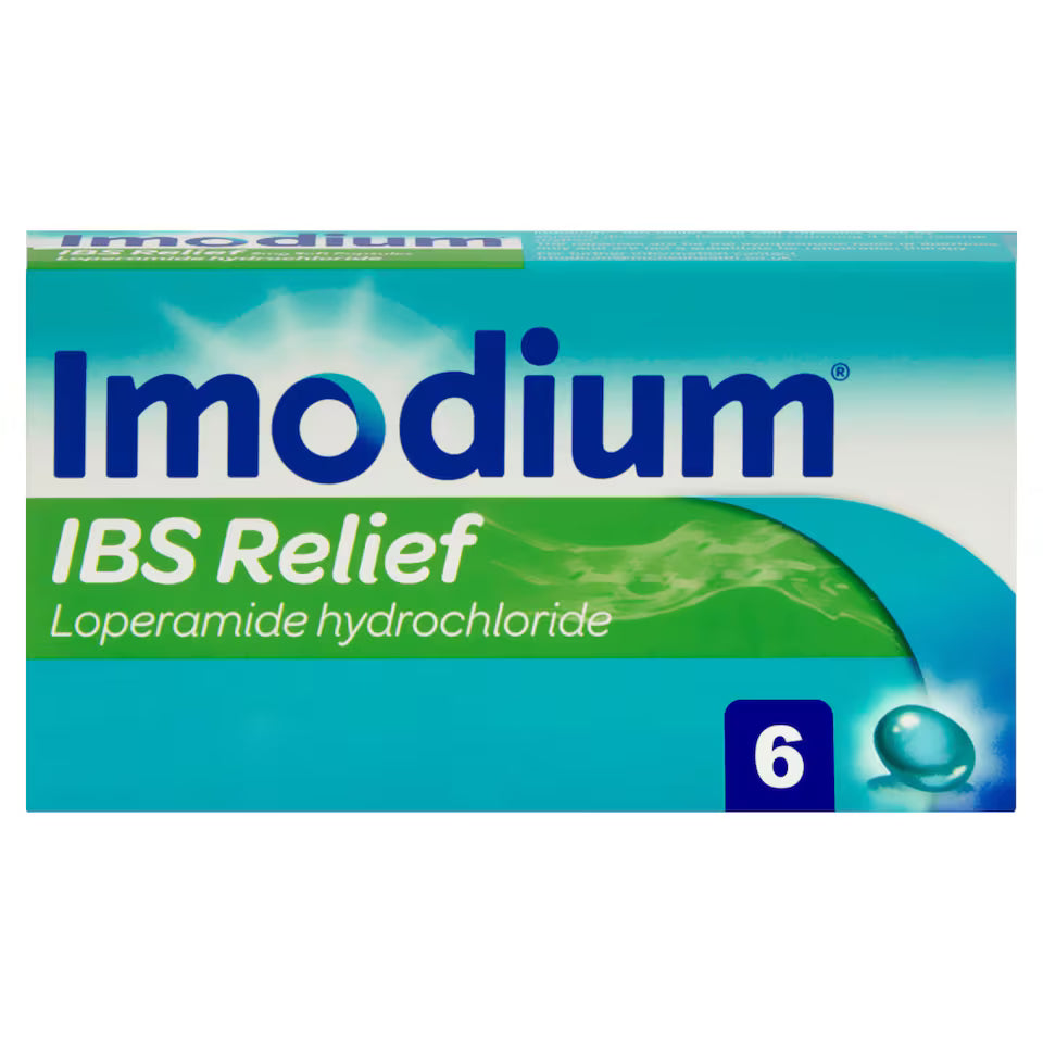 Imodium IBS Relief Capsules – 6 Capsules