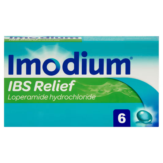 Imodium IBS Relief Capsules – 6 Capsules