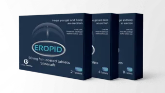 Eropid 50mg Sildenafil Tablets