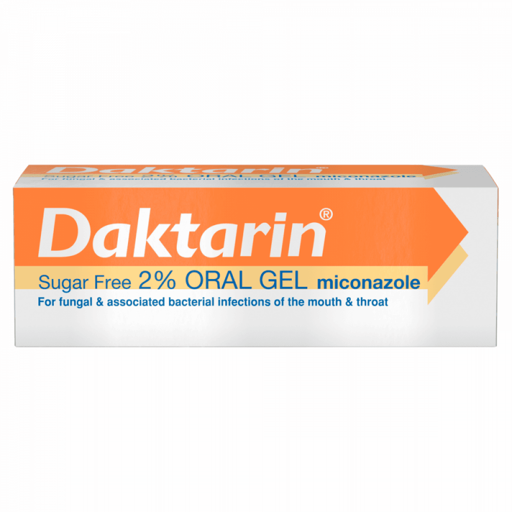 Daktarin Sugar Free Oral Gel 15g – Oral Thrush Treatment
