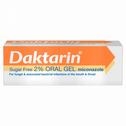 Daktarin Sugar Free Oral Gel 15g – Oral Thrush Treatment