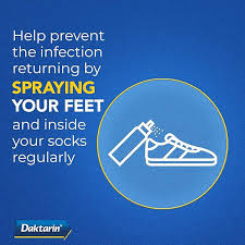 Daktarin Aktiv Athlete’s Foot Spray Powder 100g