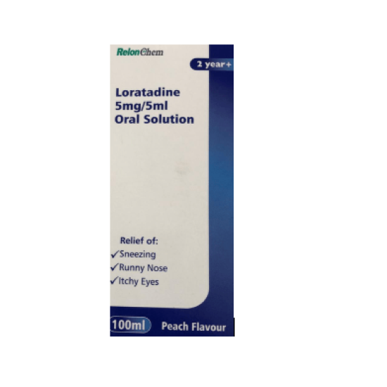 Loratadine 5mg/5ml Oral Solution – Non-Drowsy Allergy Relief