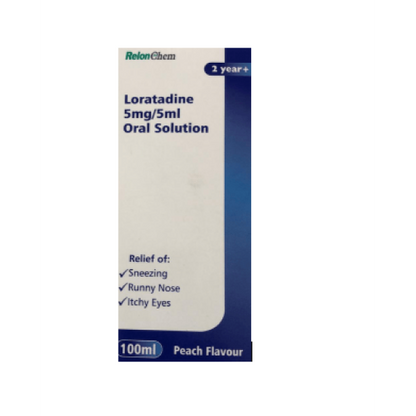 Loratadine 5mg/5ml Oral Solution – Non-Drowsy Allergy Relief