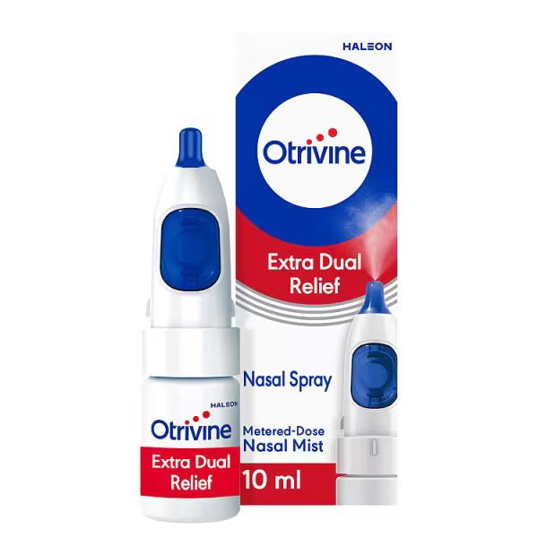 Otrivine Extra Dual Relief Nasal Spray 10ml